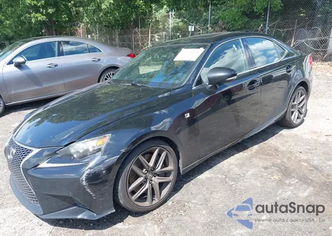 2014 Lexus Is 350 from USA, damaged, VIN JTHBE1D21E5009665